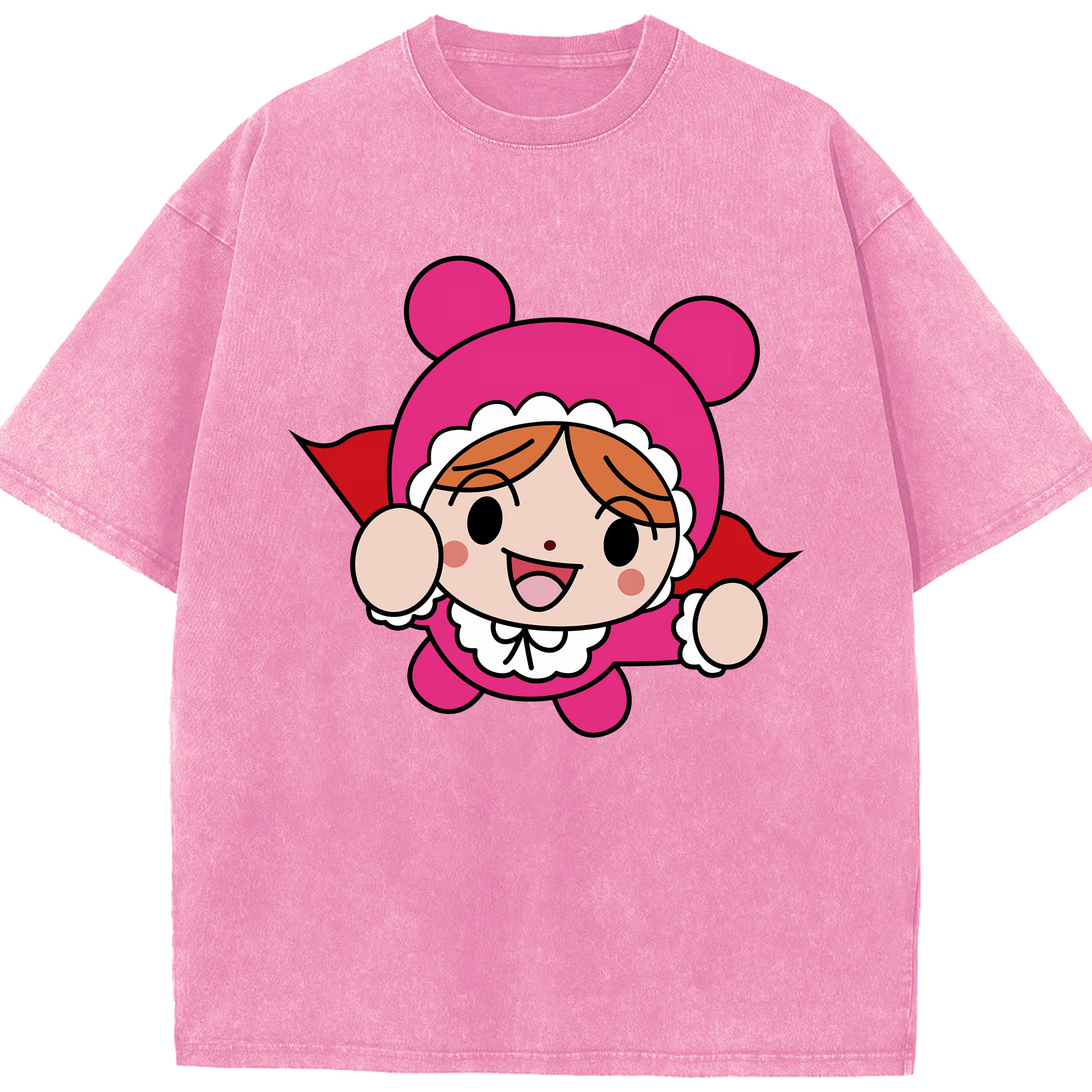 （画像用） アンパンマン Anpanman 綿100% ヴィンテージ風 半袖Tシャツ（フロントプリント）